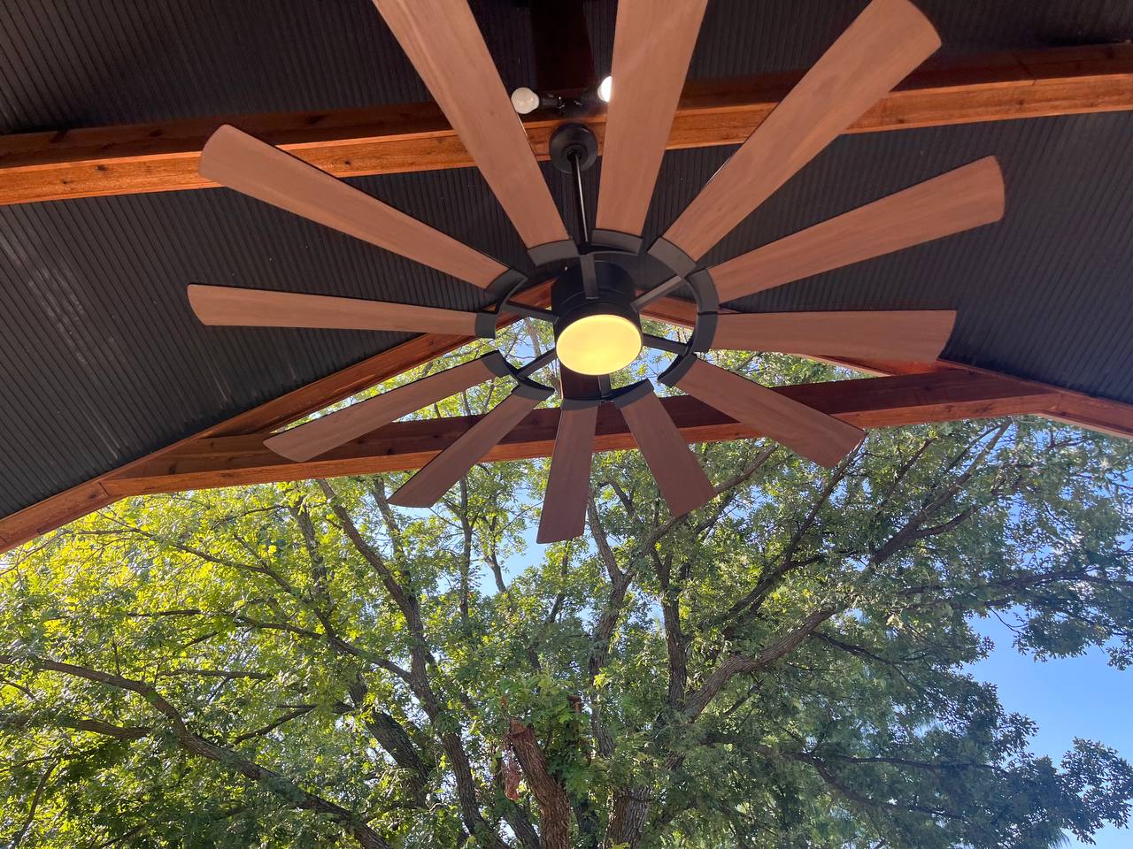 Residential interior ceiling fan — North Texas