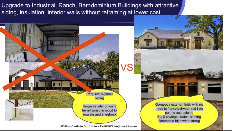 Industrial TubeCrete facility near Dallas, Texas