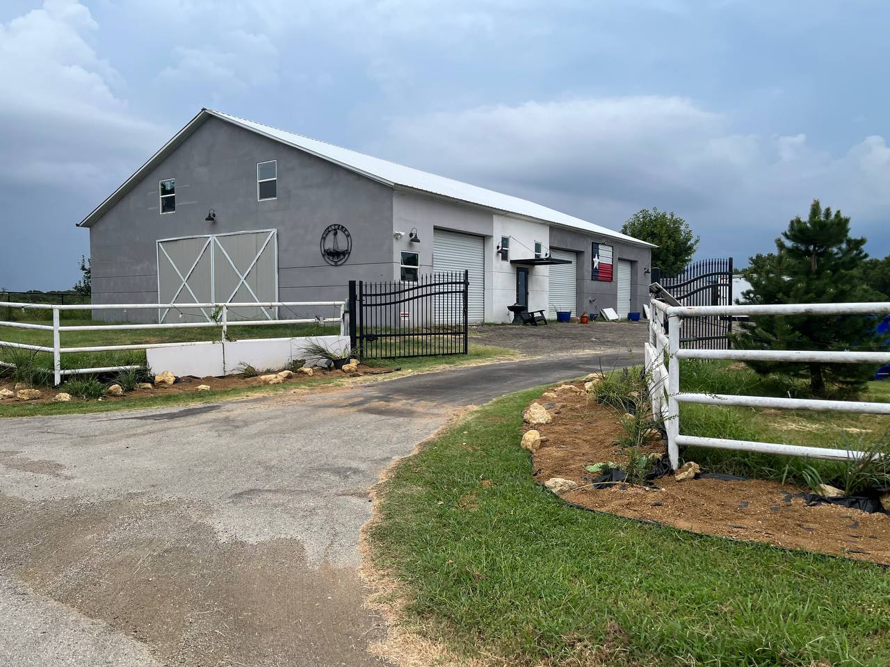 Industrial warehouse exterior — North Texas